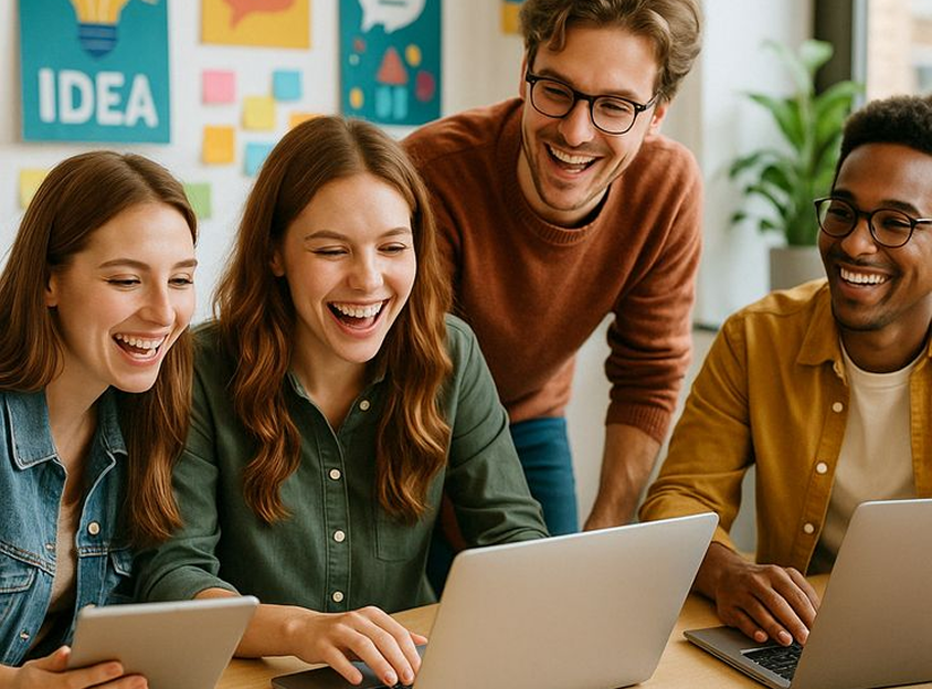 Group of people collaborating